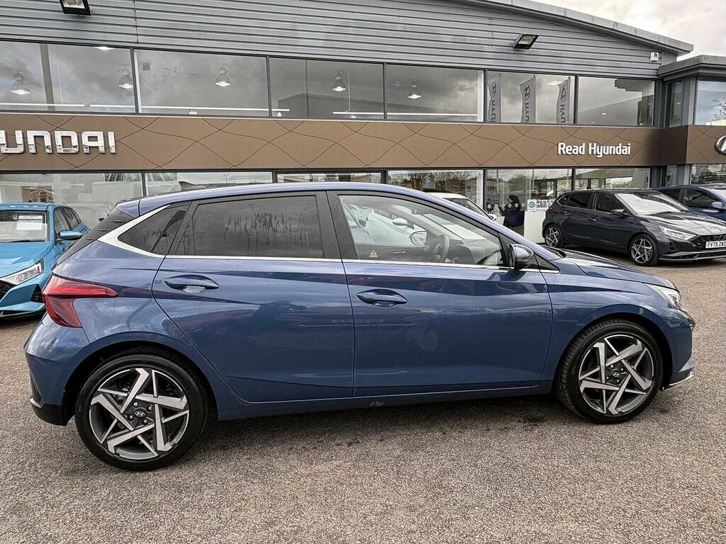 Hyundai I20 Premium 1.0 T-gdi 100Ps FV75WLU Blue #4