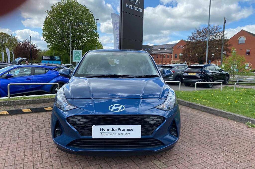 Hyundai I10 1.0 63 Advance Nav FH75AWY Blue #6