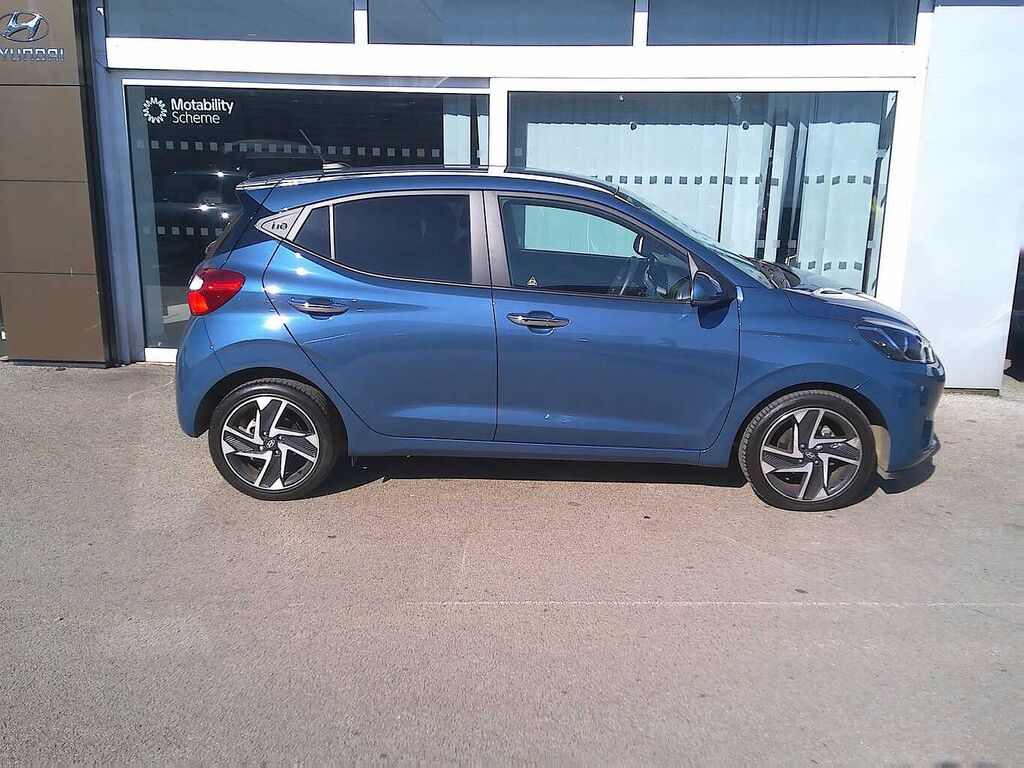 Hyundai I10 1.2 79 Premium Nav AU75OXB Blue #5
