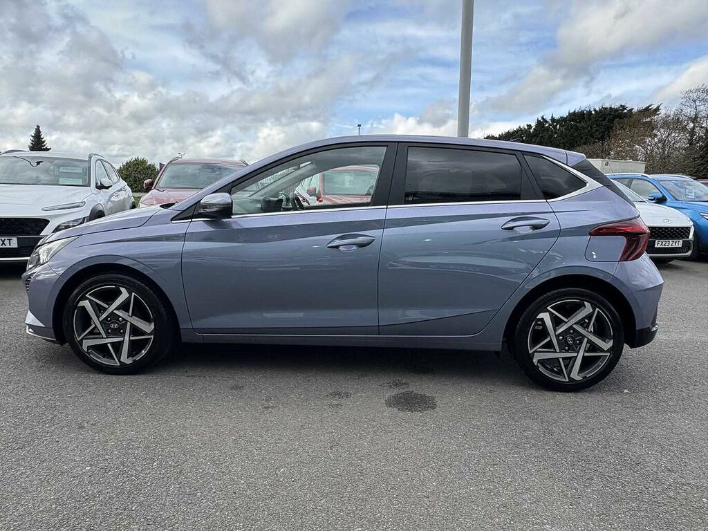 Hyundai I20 Premium 1.0 T-gdi 100Ps FV75WKW Blue #3