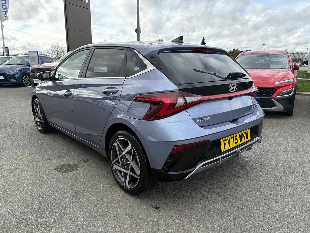 Hyundai I20 Premium 1.0 T-gdi 100Ps FV75WKW Blue #2