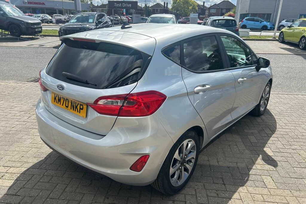 Ford Fiesta 1.0 Ecoboost 95 Trend KM70NKP Silver #3