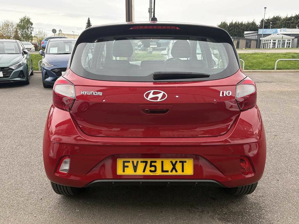 Hyundai I10 Advance Nav 1.0 Mpi 63Ps FV75LXT Red #6