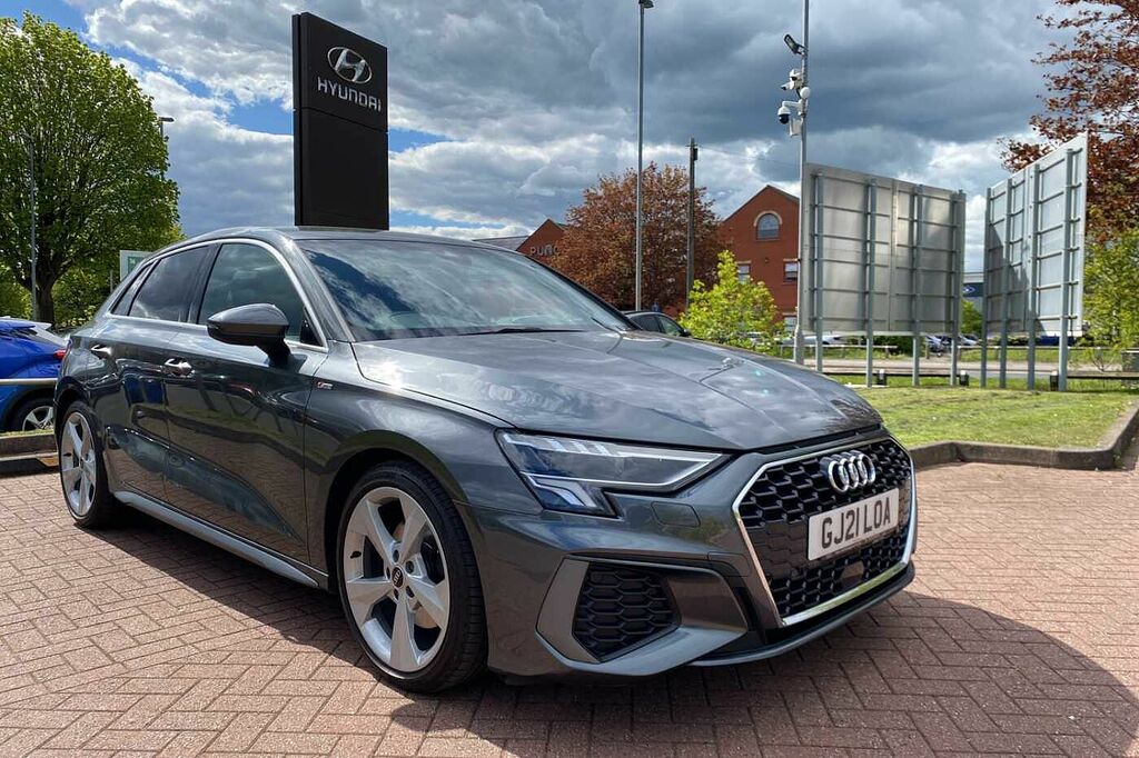 Audi A3 35 Tfsi S Line S Tronic GJ21LOA Grey