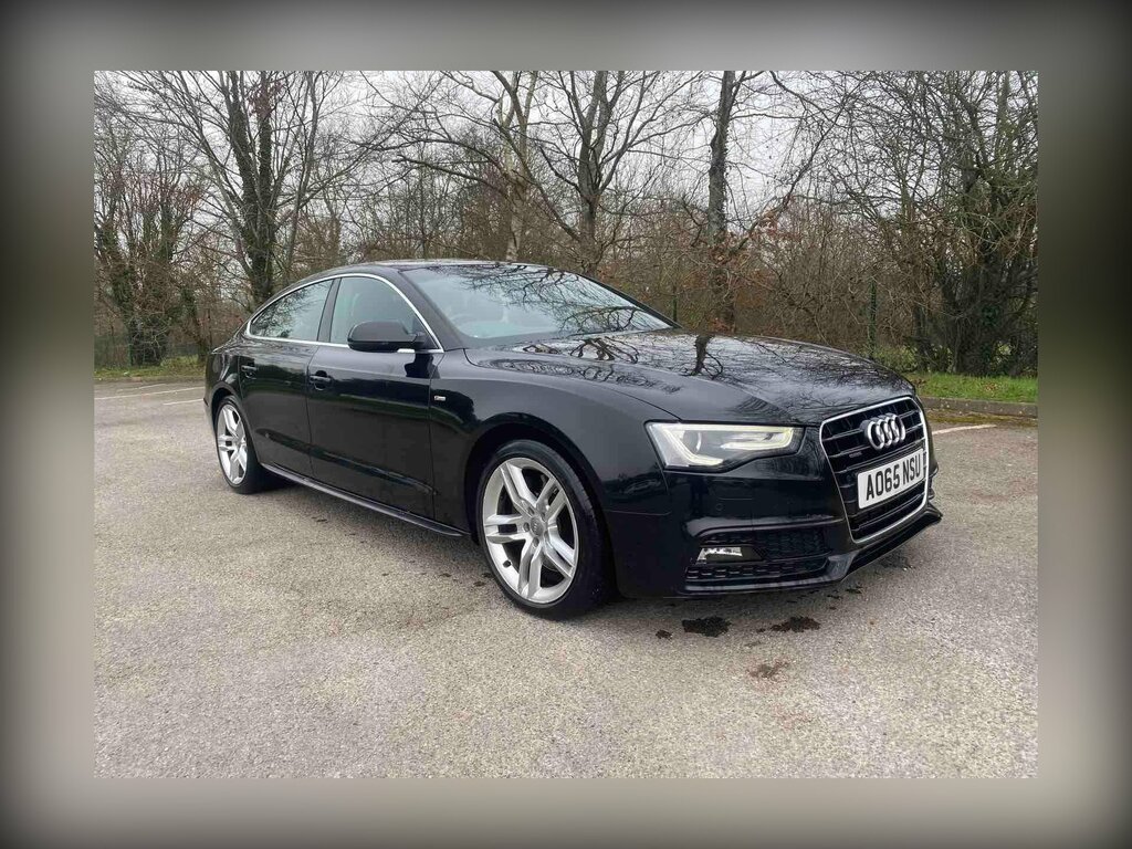 Audi A5 3.0 Tdi V6 S Line Sportback S Tronic Quattro Euro Black #2