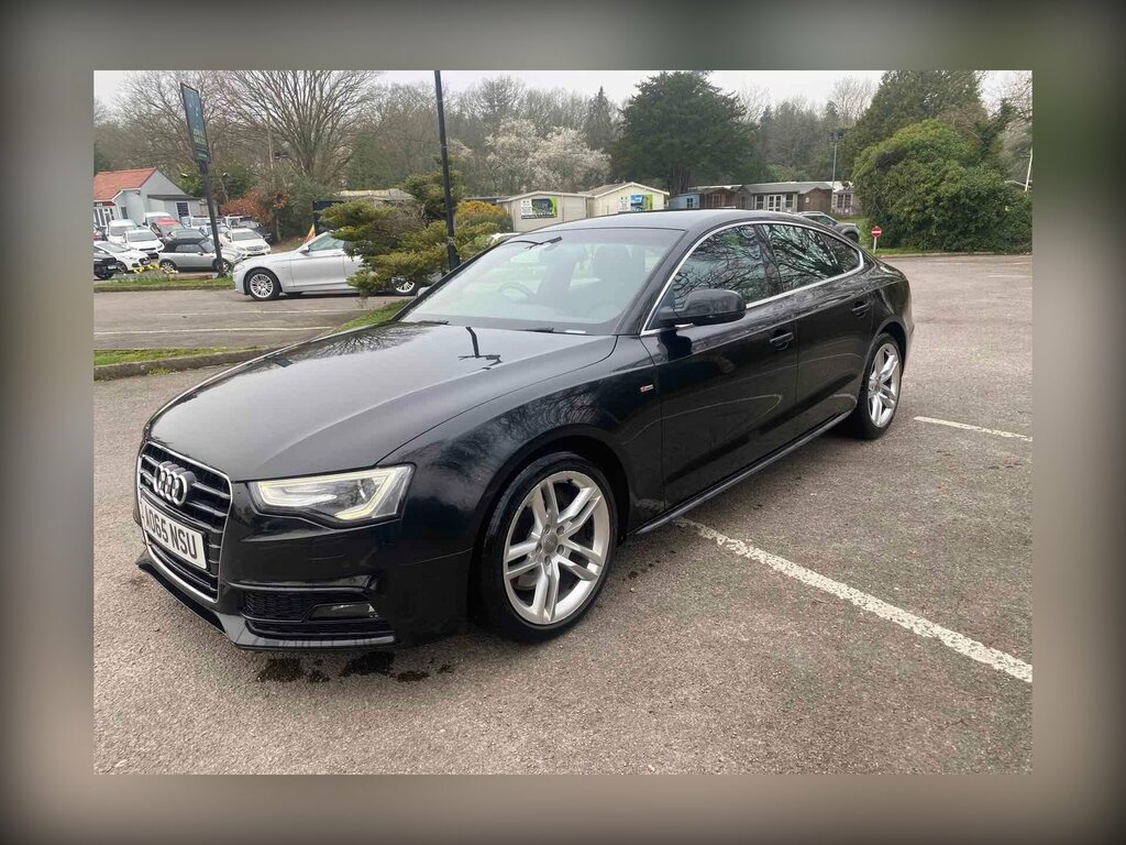 Audi A5 3.0 Tdi V6 S Line Sportback S Tronic Quattro Euro Black