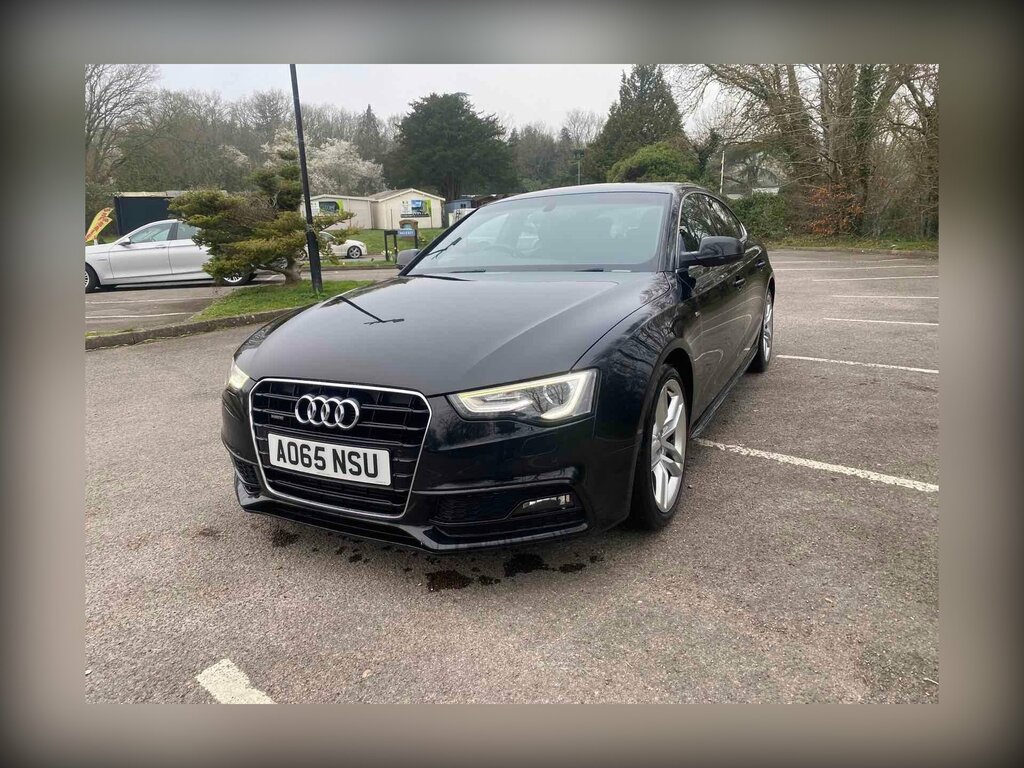 Audi A5 3.0 Tdi V6 S Line Sportback S Tronic Quattro Euro Black #6