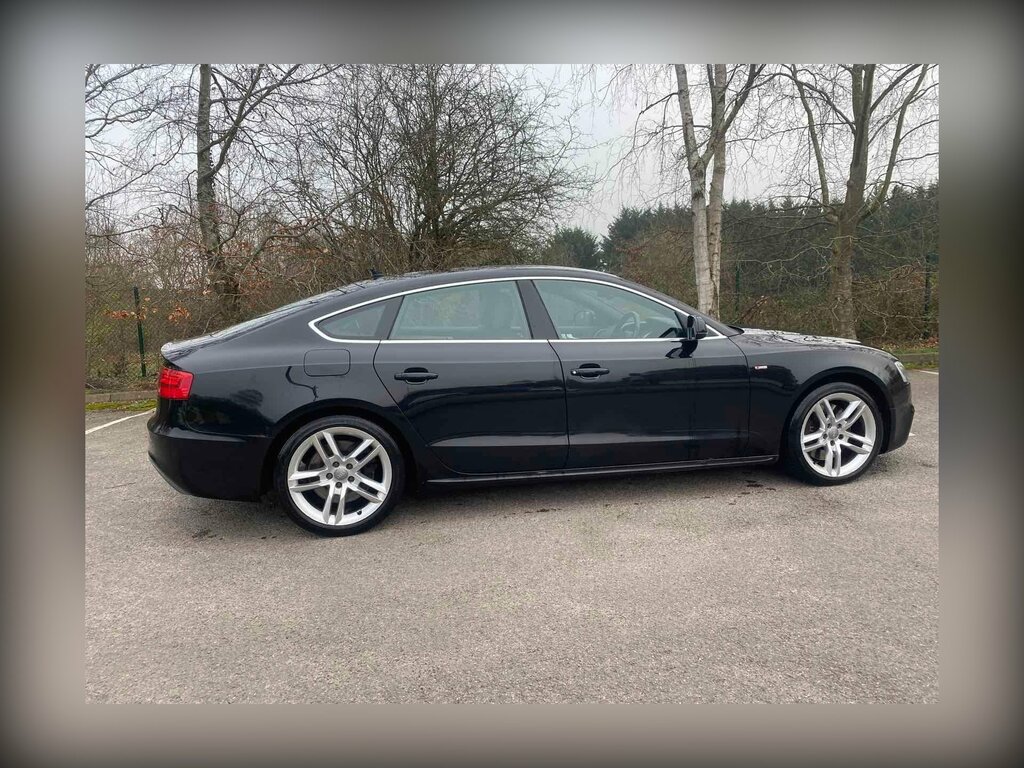 Audi A5 3.0 Tdi V6 S Line Sportback S Tronic Quattro Euro Black #3