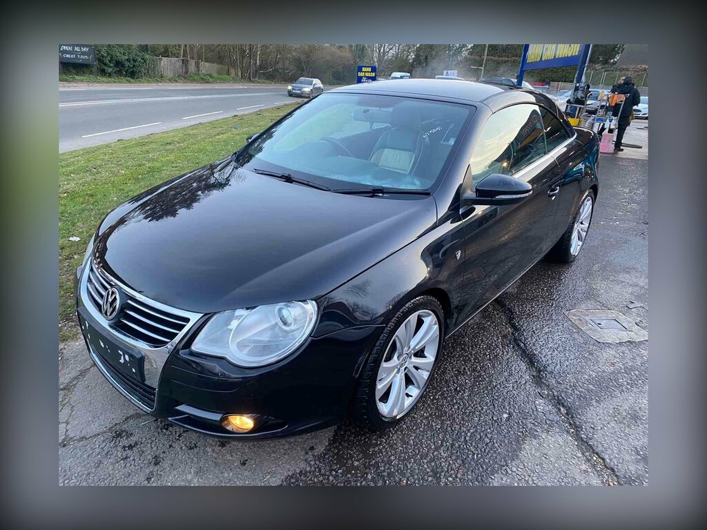 Volkswagen EOS 2.0 Tdi Cr Individual Cabriolet Euro 4 Black #3