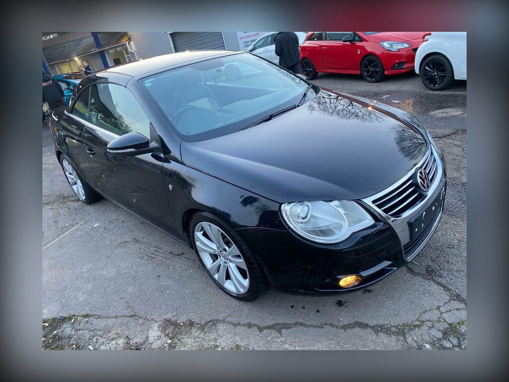 Volkswagen EOS 2.0 Tdi Cr Individual Cabriolet Euro 4 Black