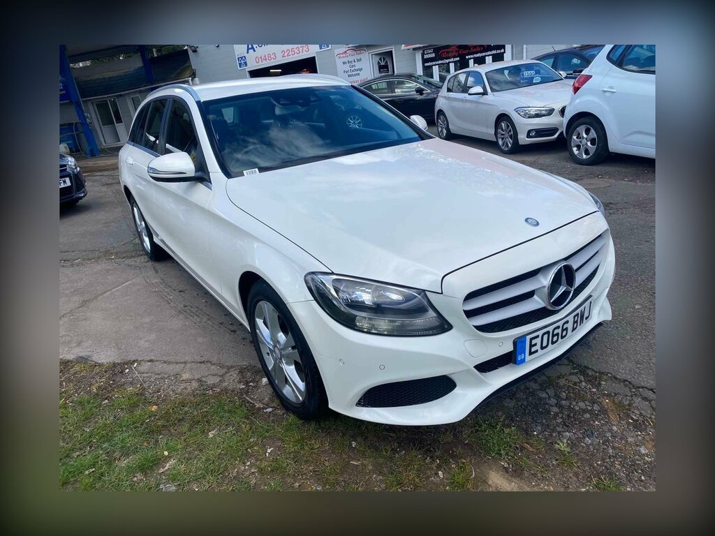 Mercedes-Benz C Class 1.6 C200d Se Executive Edition Euro 6 Ss White