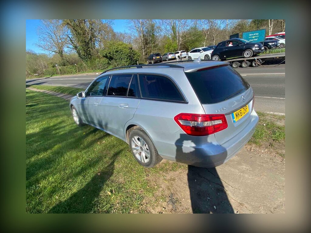 Mercedes-Benz E Class 2.1 E220 Cdi Blueefficiency Se Edition 125 G-troni MK61ZKP Silver #4