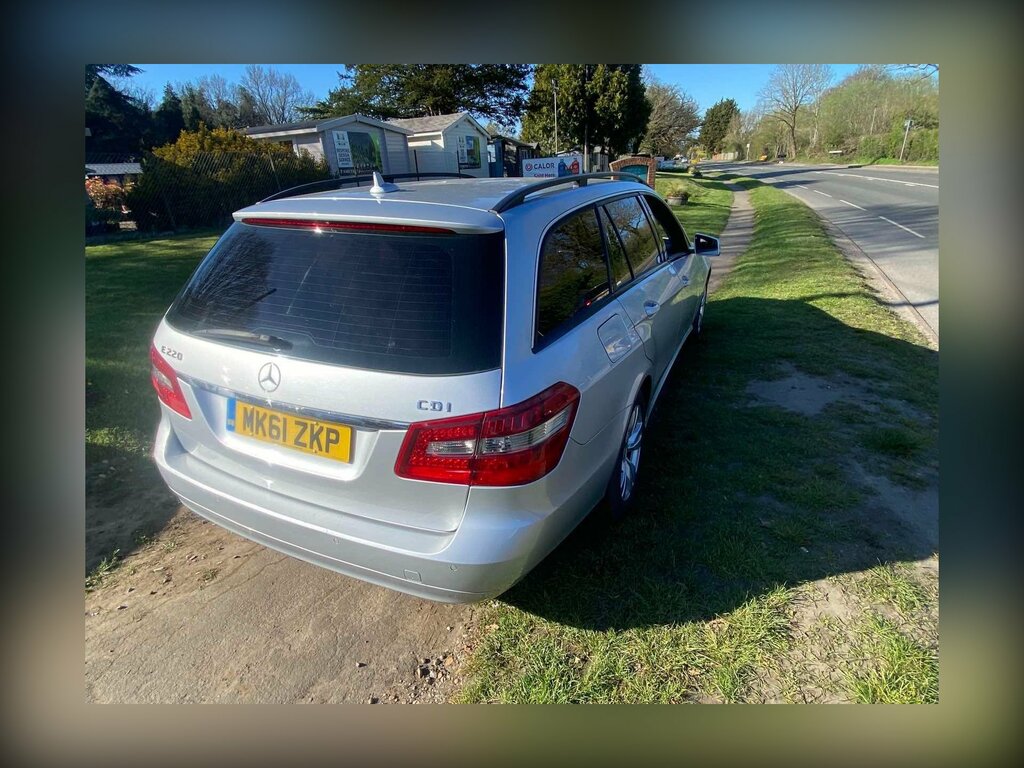 Mercedes-Benz E Class 2.1 E220 Cdi Blueefficiency Se Edition 125 G-troni MK61ZKP Silver #6