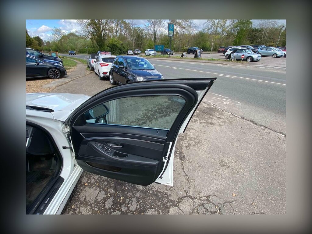 BMW 5 Series 2.0 520D Se Euro 6 Ss KV63FGU White #5