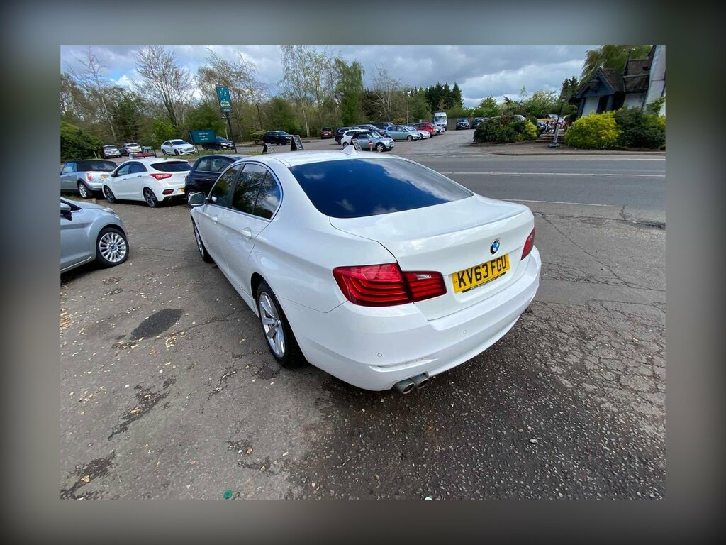 BMW 5 Series 2.0 520D Se Euro 6 Ss KV63FGU White #2