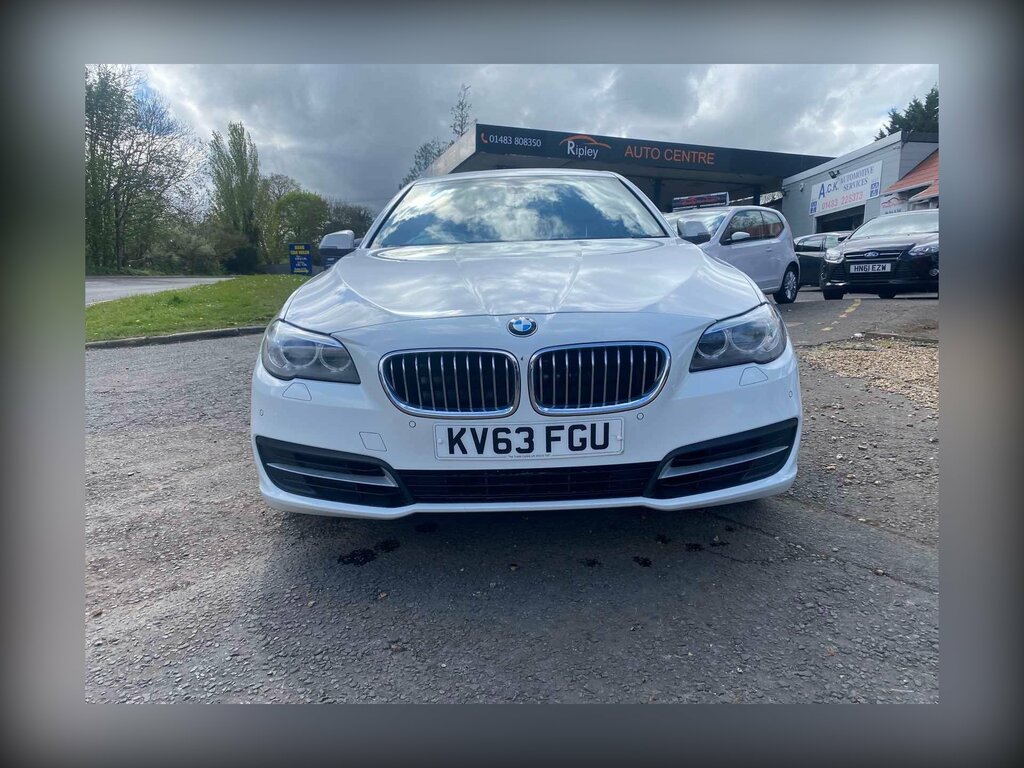 BMW 5 Series 2.0 520D Se Euro 6 Ss KV63FGU White #4