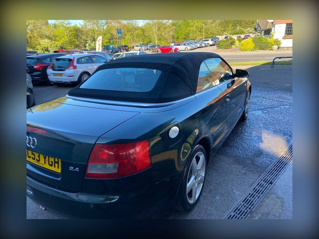 Audi A4 Cabriolet 1.8T Sport Blue #7