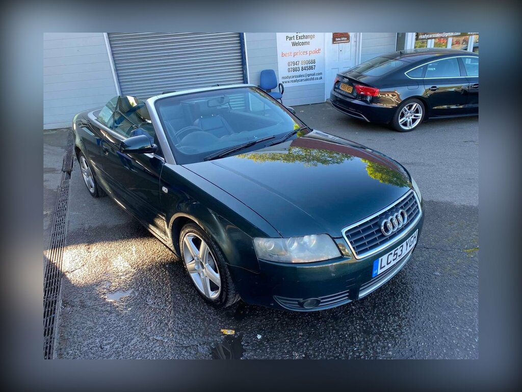 Audi A4 Cabriolet 1.8T Sport Blue #12