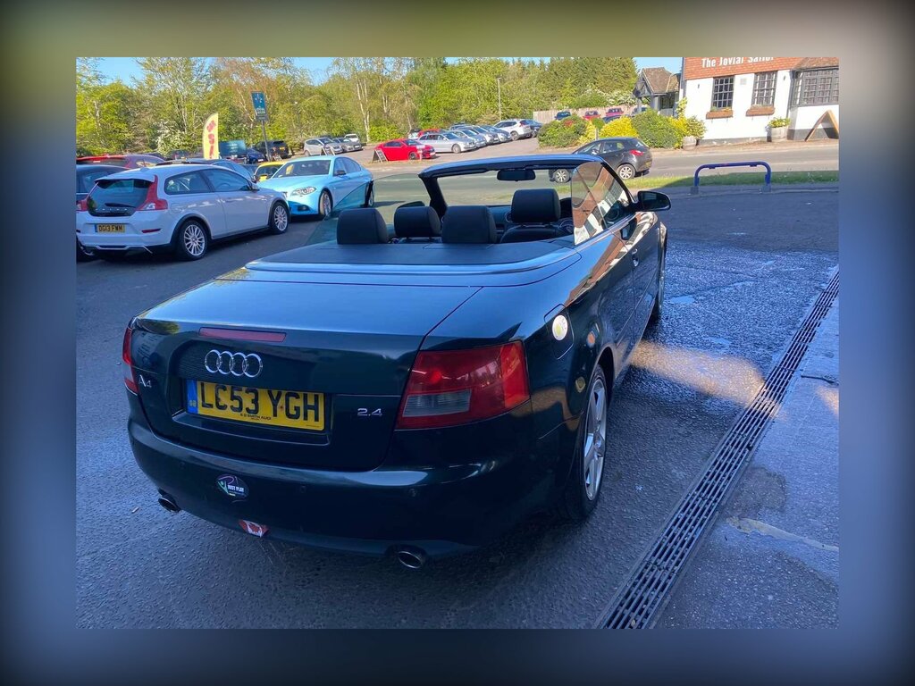 Audi A4 Cabriolet 1.8T Sport Blue #17