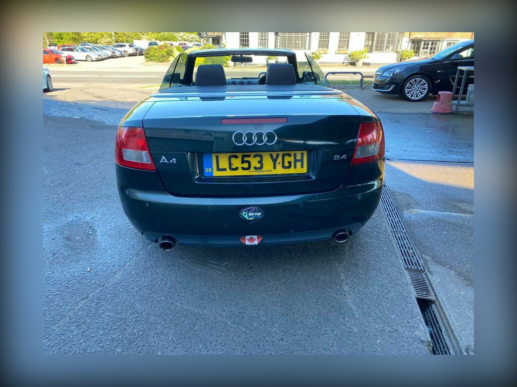 Audi A4 Cabriolet 1.8T Sport Blue #20