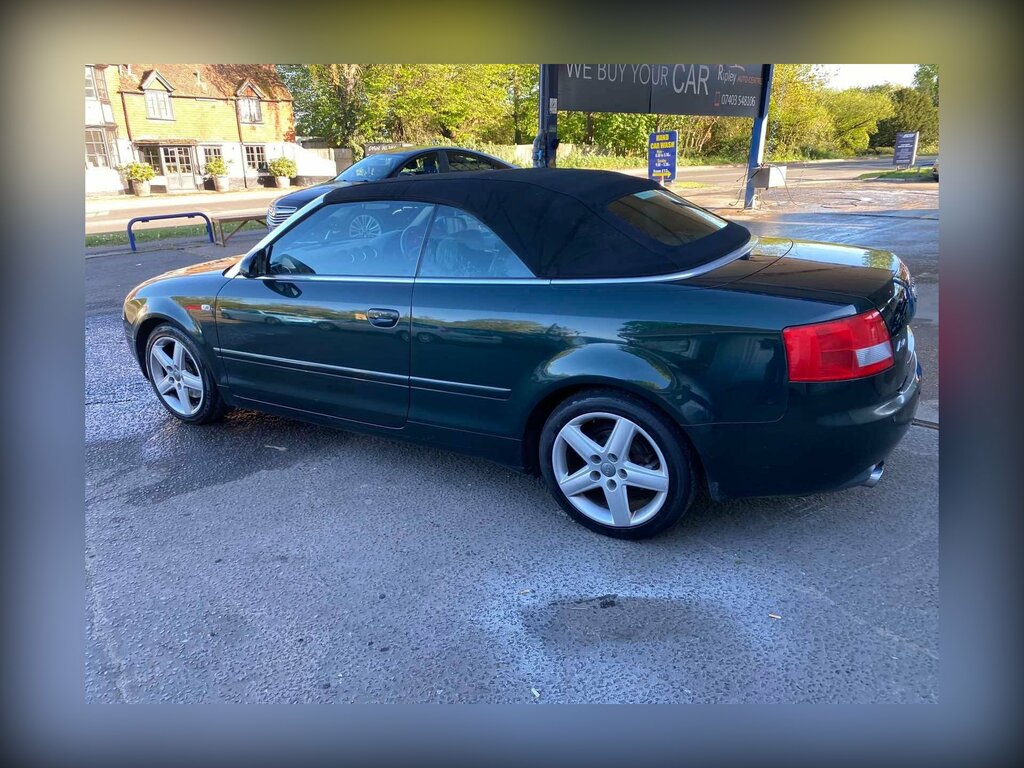 Audi A4 Cabriolet 1.8T Sport Blue #4
