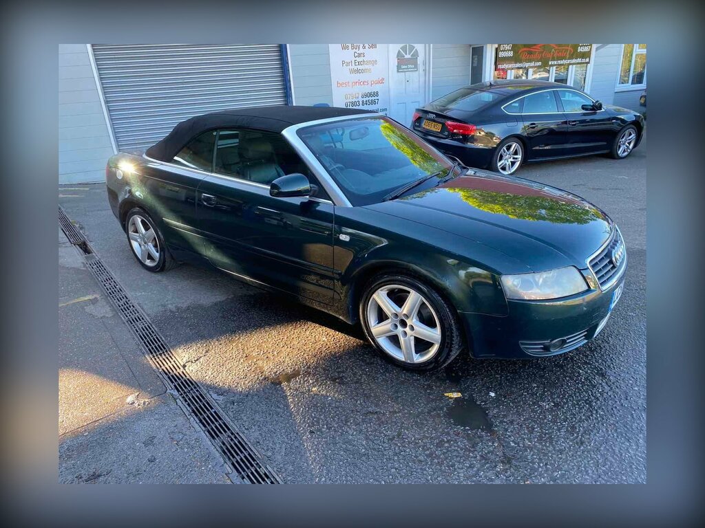 Audi A4 Cabriolet 1.8T Sport Blue #1