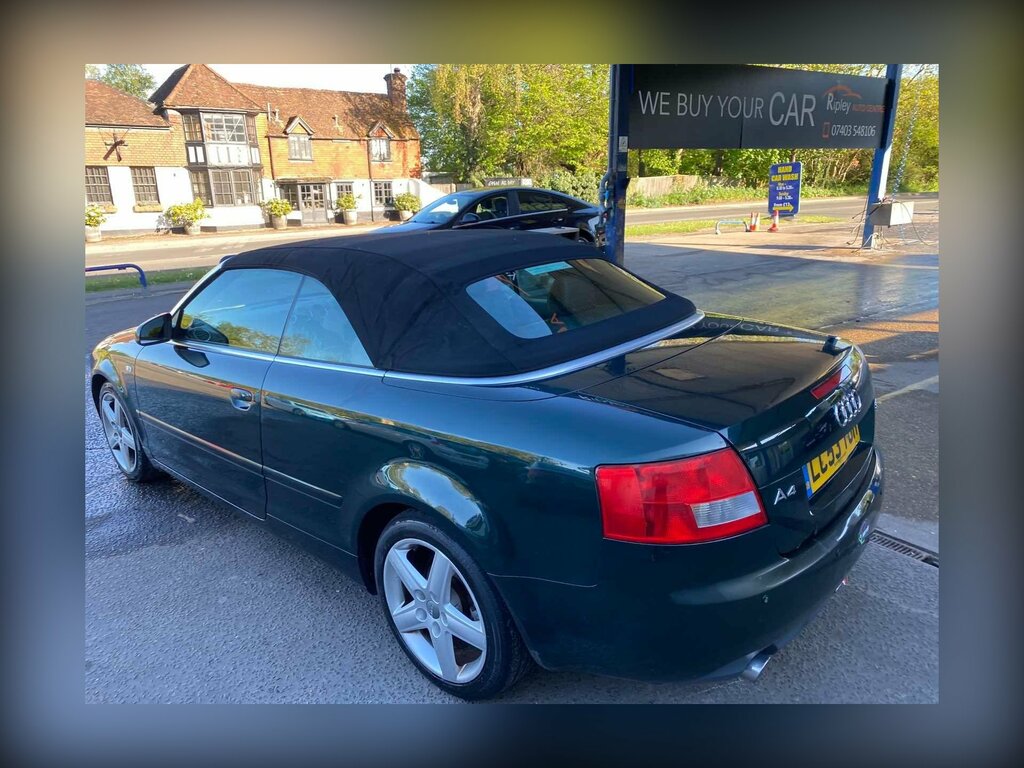 Audi A4 Cabriolet 1.8T Sport Blue #5