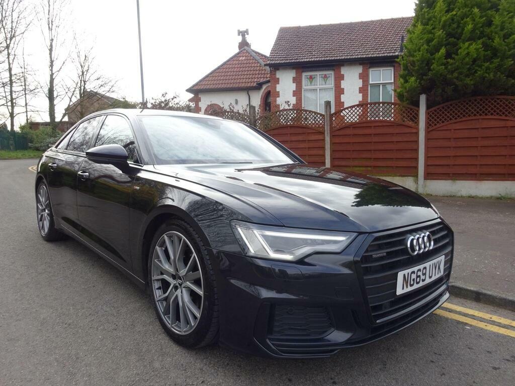 Audi A6 Saloon 2.0 Tdi 40 Black Edition S Tronic Quattro Euro 6 NG69UYK Grey #4