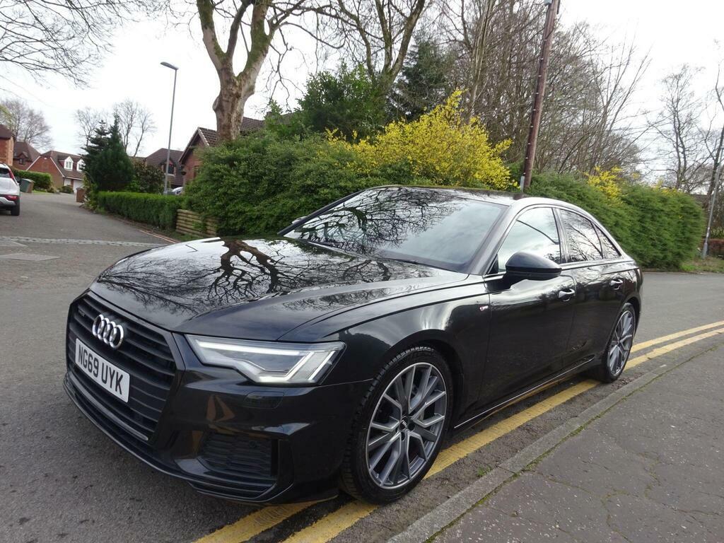 Audi A6 Saloon 2.0 Tdi 40 Black Edition S Tronic Quattro Euro 6 NG69UYK Grey #3