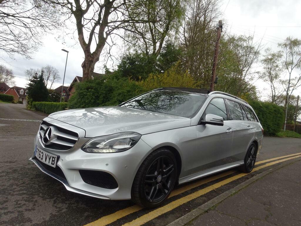 Mercedes-Benz E Class 3.0 E350 V6 Bluetec Amg Sport G-tronic Euro 6 S FT63VYB Silver #3