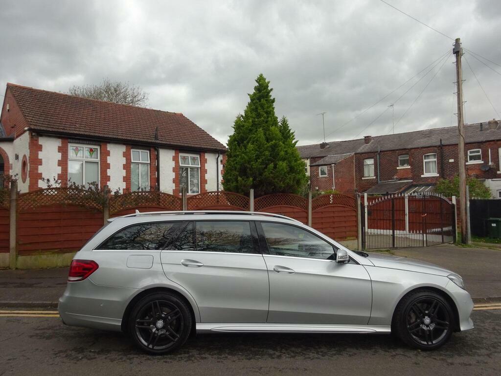 Mercedes-Benz E Class 3.0 E350 V6 Bluetec Amg Sport G-tronic Euro 6 S FT63VYB Silver #5
