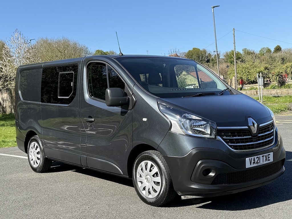 Renault Trafic 2.0 Dci Energy 28 Business Panel Van M VA21TXE Grey #6