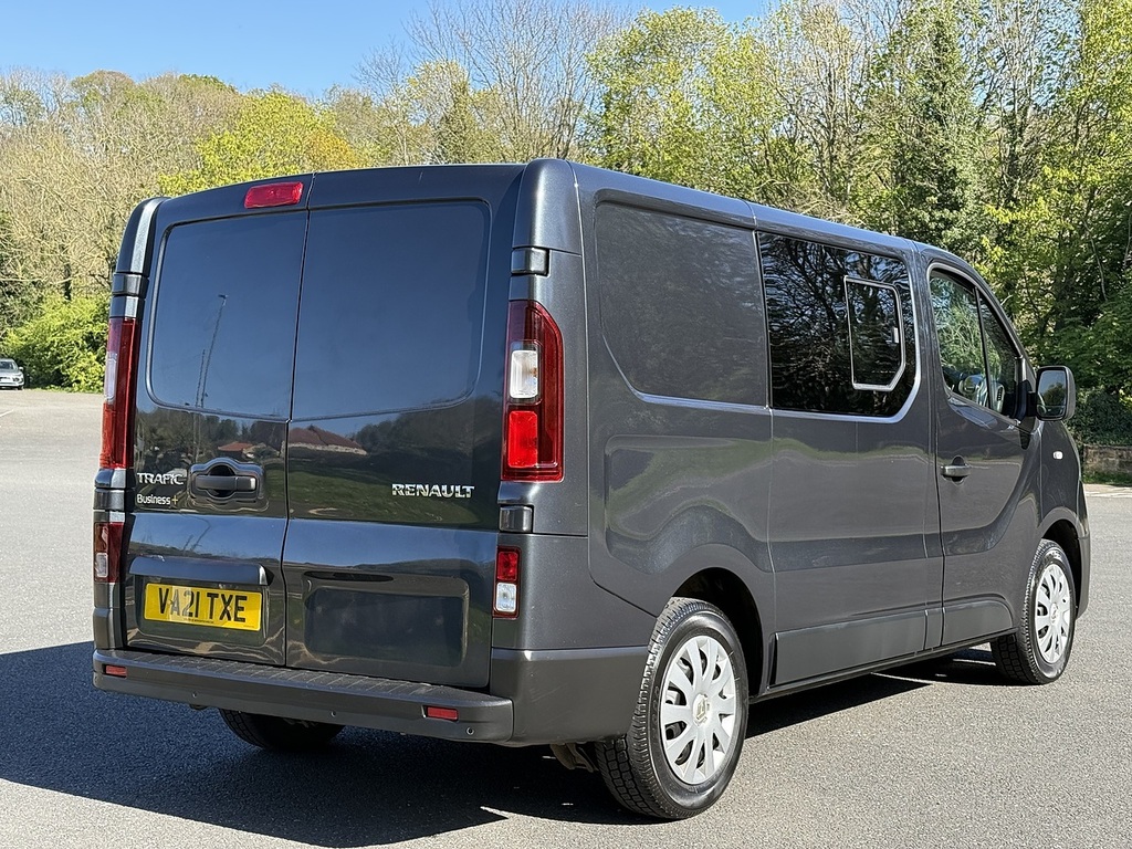 Renault Trafic 2.0 Dci Energy 28 Business Panel Van M VA21TXE Grey #4