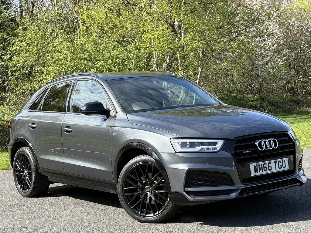Audi Q3 2.0 Tdi Black Edition Suv S Tronic Quat Grey