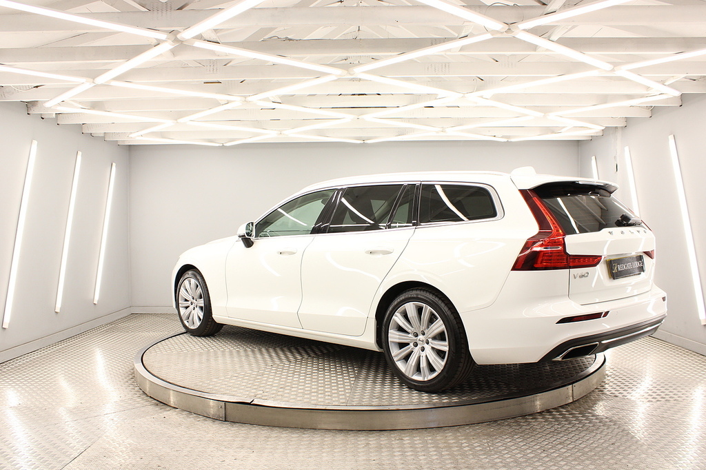 Volvo V60 Estate NK68LHB White #4