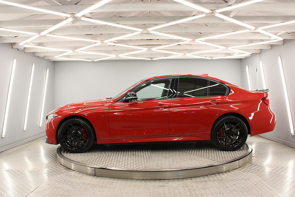 BMW 3 Series 335D Xdrive M Sport Shadow Edition NY17FCV Red #2