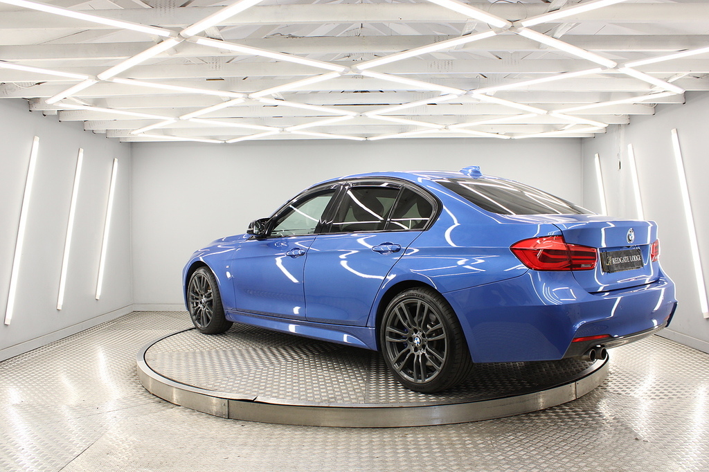 BMW 3 Series Saloon GV16WTP Blue #4