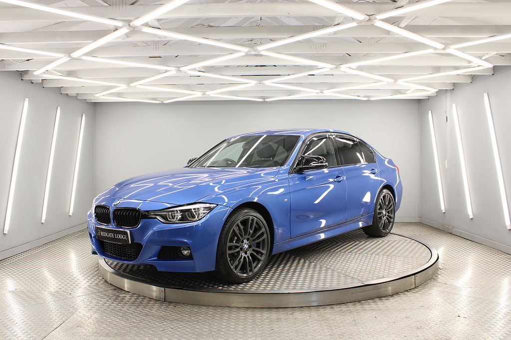 BMW 3 Series Saloon GV16WTP Blue #2