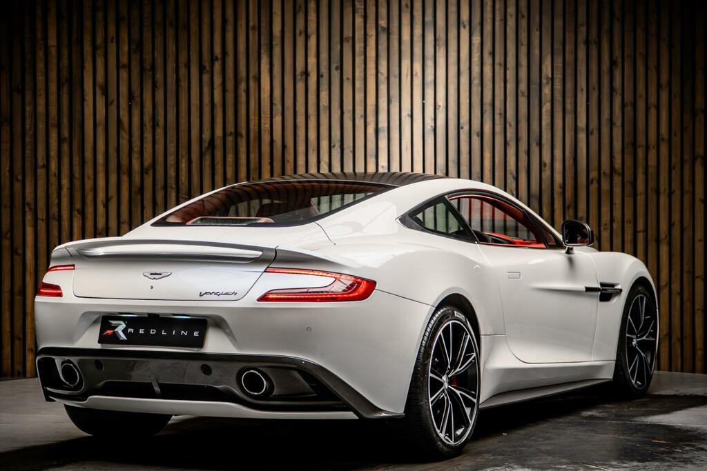 Aston Martin Vanquish 6.0 V12 T-tronicii Euro 5 White #4