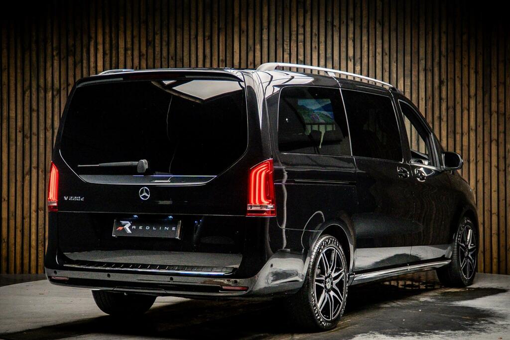 Mercedes-Benz V Class 2.0 V220d Amg Line G-tronic Euro 6 Ss Lwb WA72OZE Black #4