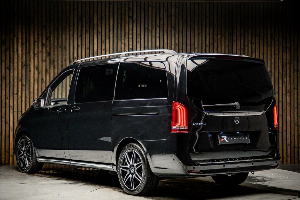 Mercedes-Benz V Class 2.0 V220d Amg Line G-tronic Euro 6 Ss Lwb WA72OZE Black #3