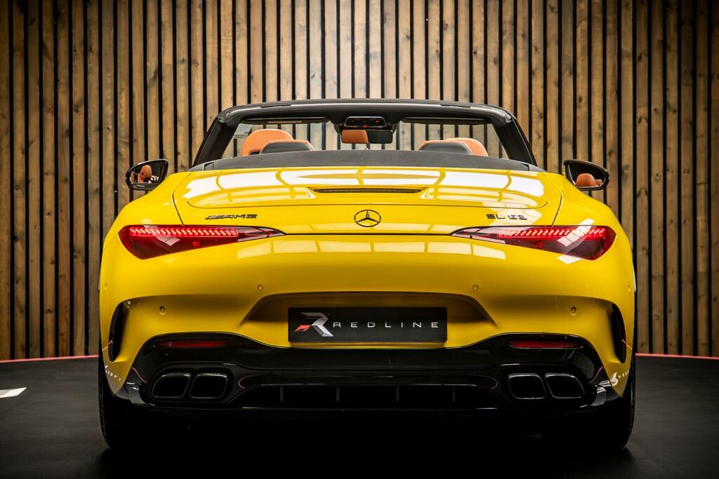 Mercedes-Benz SL Class 4.0 Sl63 V8 Biturbo Amg Performance Spds Mct 4Mati Yellow #5