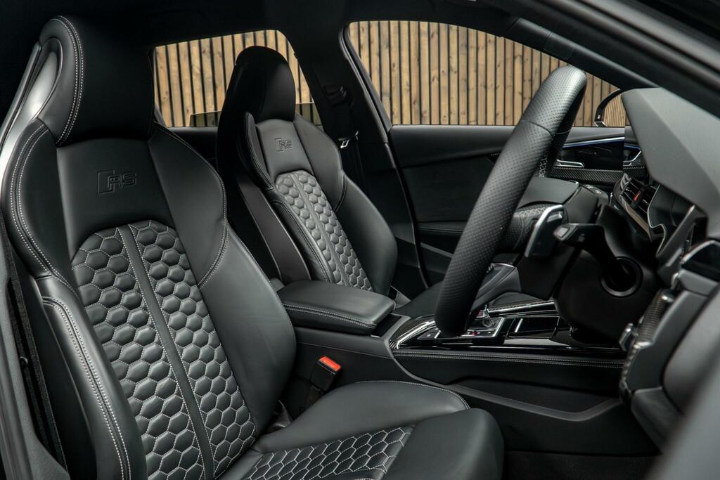 Audi RS4 Avant 2.9 Tfsi V6 Carbon Black Tiptronic Quattro Euro 6 PX24YPU Black #2