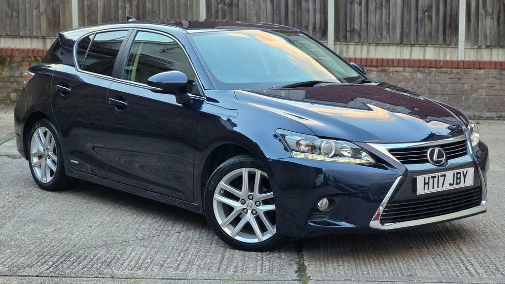 Lexus CT Hatchback 1.8 200H Advance Cvt Euro 6 Ss 2 HT17JBY Blue #2