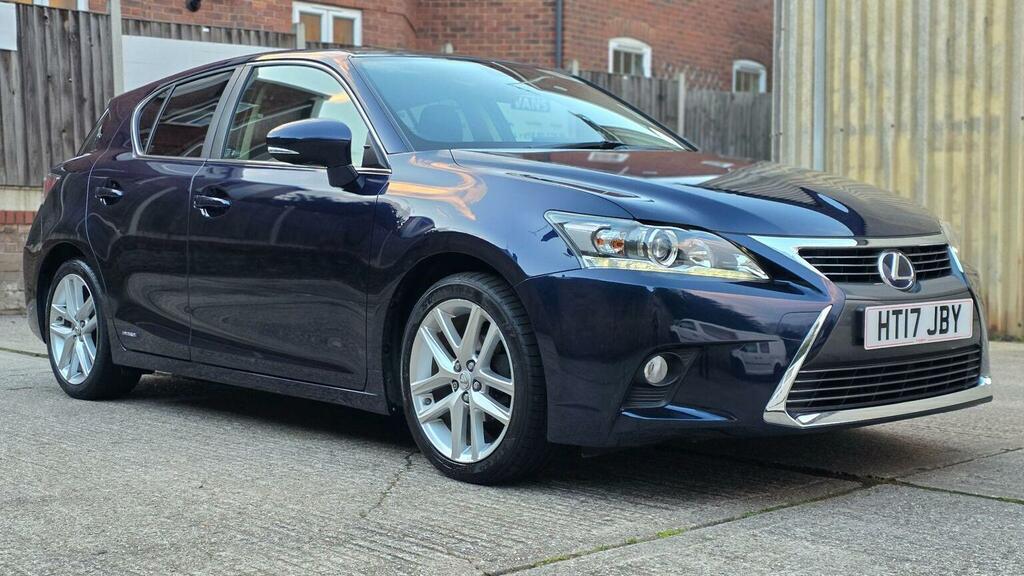 Lexus CT Hatchback 1.8 200H Advance Cvt Euro 6 Ss 2 HT17JBY Blue #5