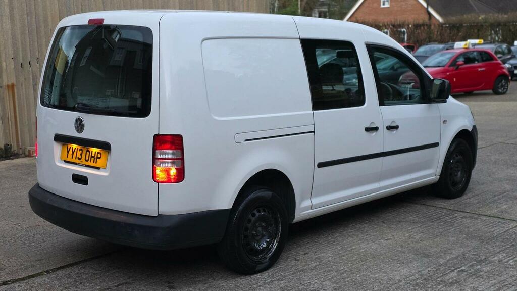 Volkswagen Caddy Maxi Combi Van 1.6 Tdi C20 Maxi Fwd 201313 White #4