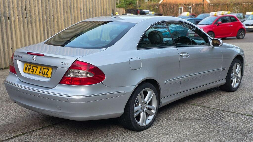 Mercedes-Benz CLK Coupe 2.1 Clk220 Cdi Avantgarde 200757 Silver #6