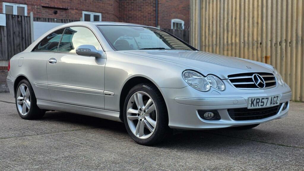 Mercedes-Benz CLK Coupe 2.1 Clk220 Cdi Avantgarde 200757 Silver #4