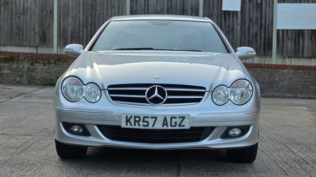 Mercedes-Benz CLK Coupe 2.1 Clk220 Cdi Avantgarde 200757 Silver #3