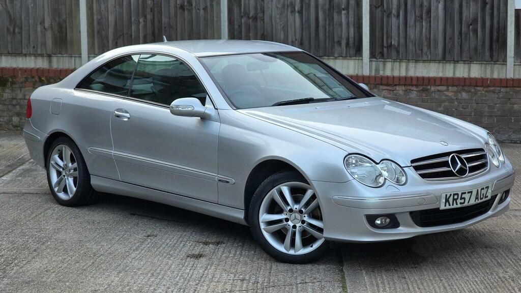 Mercedes-Benz CLK Coupe 2.1 Clk220 Cdi Avantgarde 200757 Silver #2
